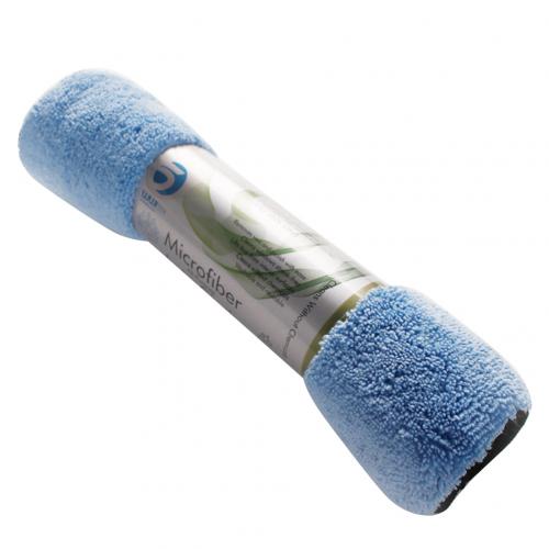 Microfiber Wash Clean Towels Water Absorbent Car Cleaning Duster Soft Cloths: Light Blue