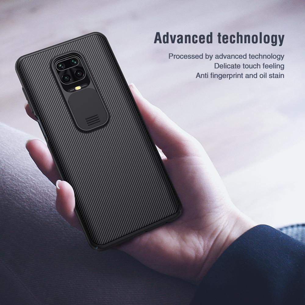 For Xiaomi Redmi Note 9s Note 9 Pro Max Phone Case PC Nillkin Slider Cover Camera Protective case For NOTE 9 NOTE9 PRO Back Cove