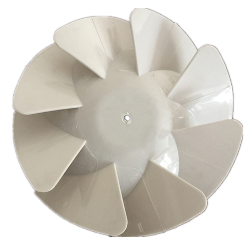 1pc plastventilationsblade udstødningsventilatorhjul til kanalventilator skråstrømningsblad vindhjul ventilationsfittings