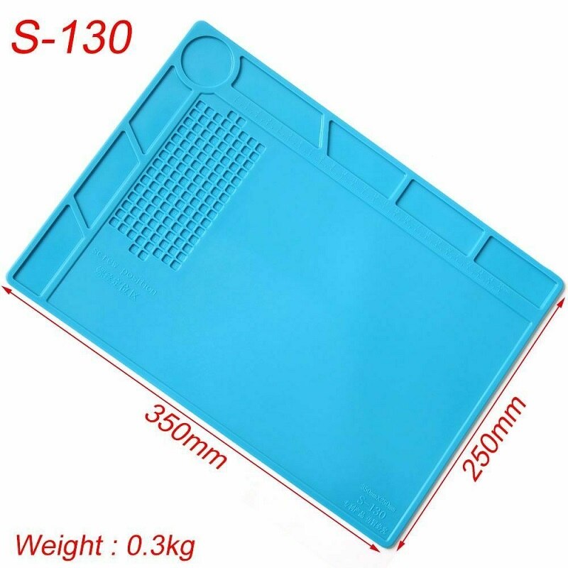 ESD Heat Insulation Working Mat Heat-resistant BGA Soldering Station Repair Insulation Pad Insulator Pad Maintenance Platform