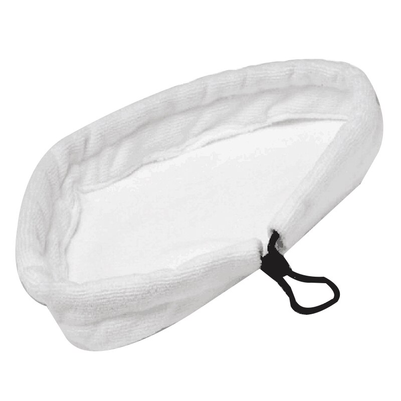 10 stuks witte microvezel wasbare herbruikbare doek vervangingspad vloerreiniger voor stoomreiniger