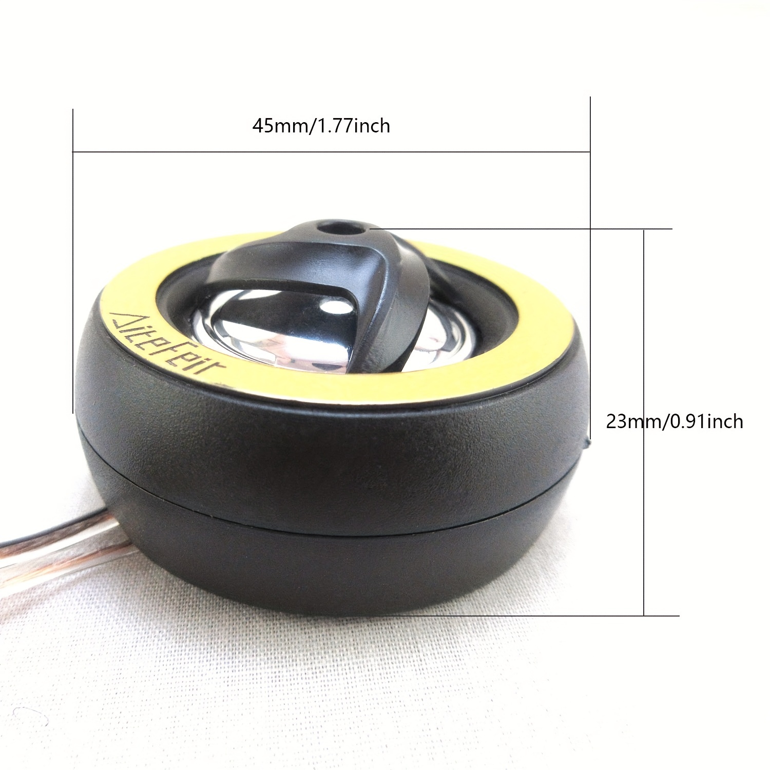 900W (2*450W) Hocheffizienter Mini-Dome-Hochtöner mit Basis, 12V Lautsprecher für Auto-Audiosysteme