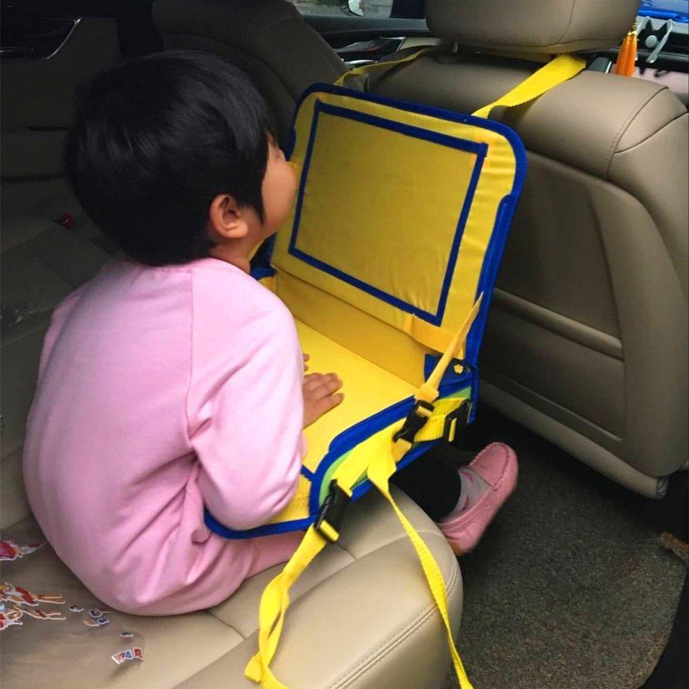 Vandtæt bilsæde bakke børn baby klapvogn tilbehør lille barn bilsæde bærbar mad snack lege rejse bakke bord