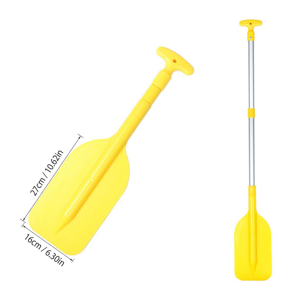 1Pcs Telescopic Paddle Portable Collapsible Adjustable Aluminum Alloy Oar Safety Boat Accessories Kayak Paddle