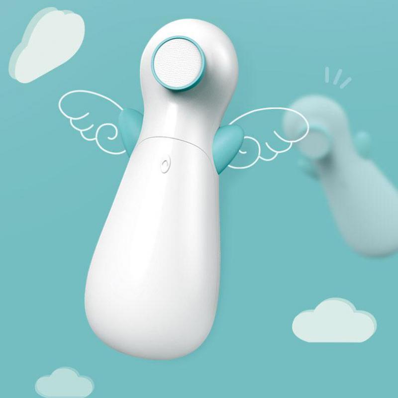 Elektrische Baby Nail Trimmer Stille Baby Nagelknipper Anti-Snuifje Manicure Set Automatische Pauze Bescherming Baby Veiligheid Zorg