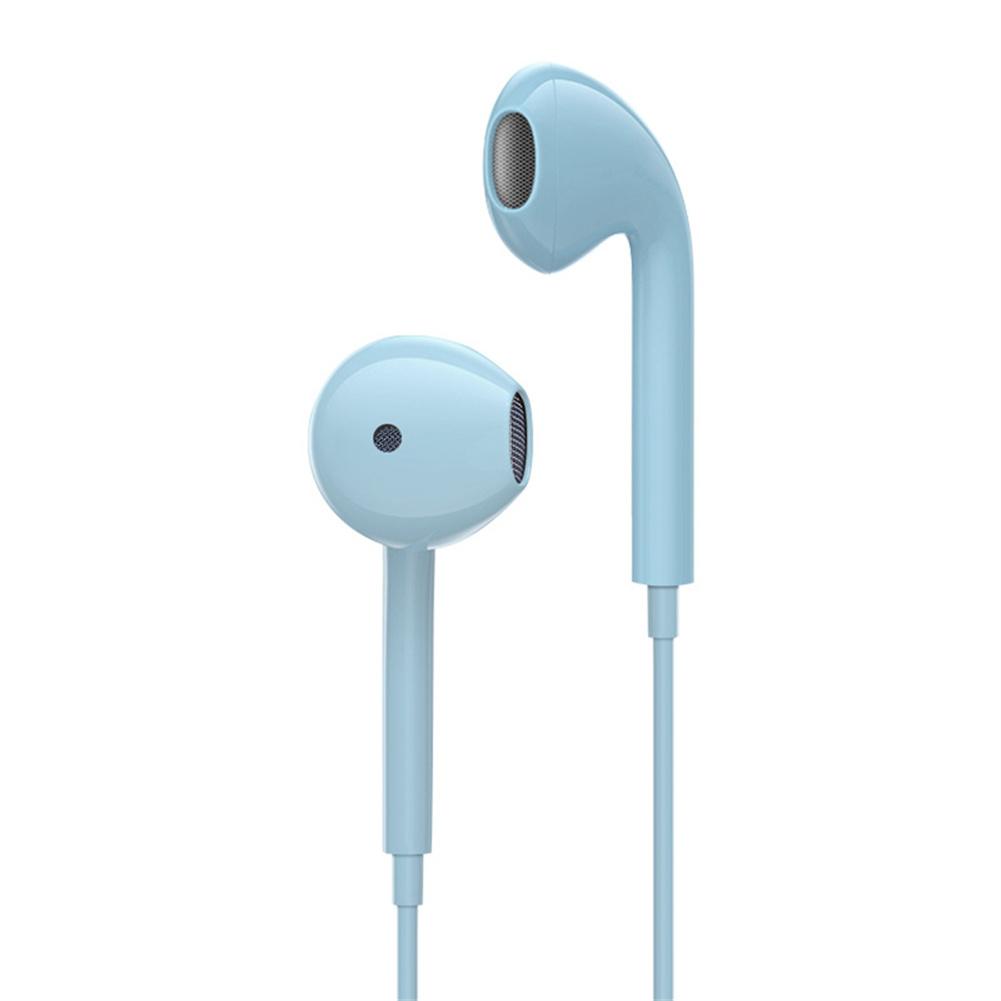 3.5mm Wired Headphone In-ear Super Bass Crack Colorful Headset Earbud with Mic Hands Free Sport Earphone For Android IPhone 5 6: Yellow
