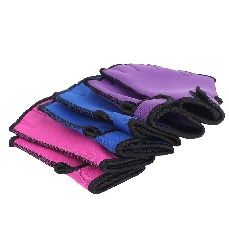 Rękawice do pływania sporty wodne odporność na wodę rękawice bez palców