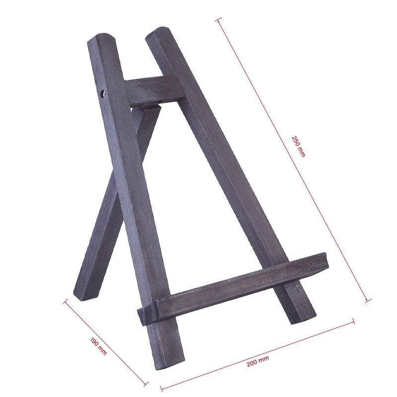SWE120 Mini Table Wood Easel For Artist Easel Painting Craft Exhibition Display Shelf Holder Studio Decoration Art Supplier: SWE120Grey