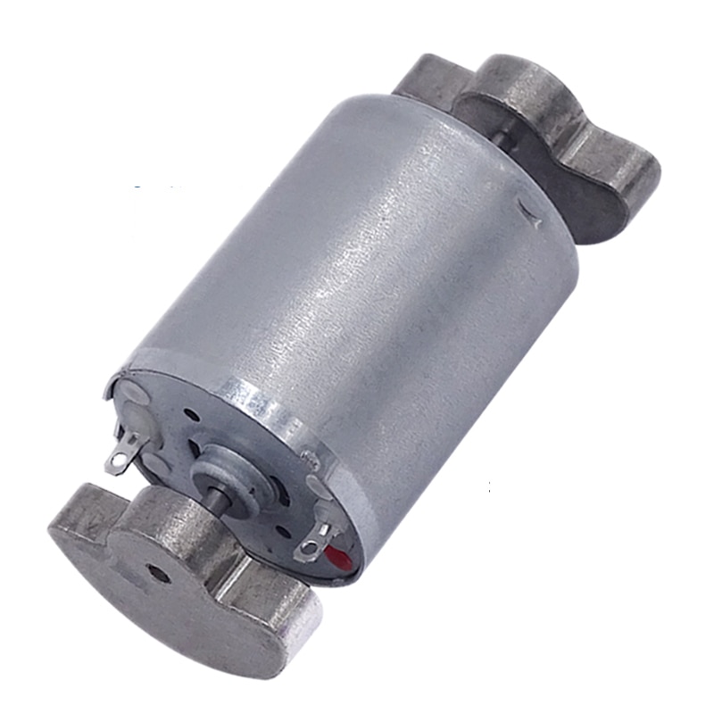 1pcs Double Vibration Motor DC6V 12V 24V 3000rpm 6000rpm 8500rpm RK370 Dual Vibrator Sector Head Vibrating for Massager Toy