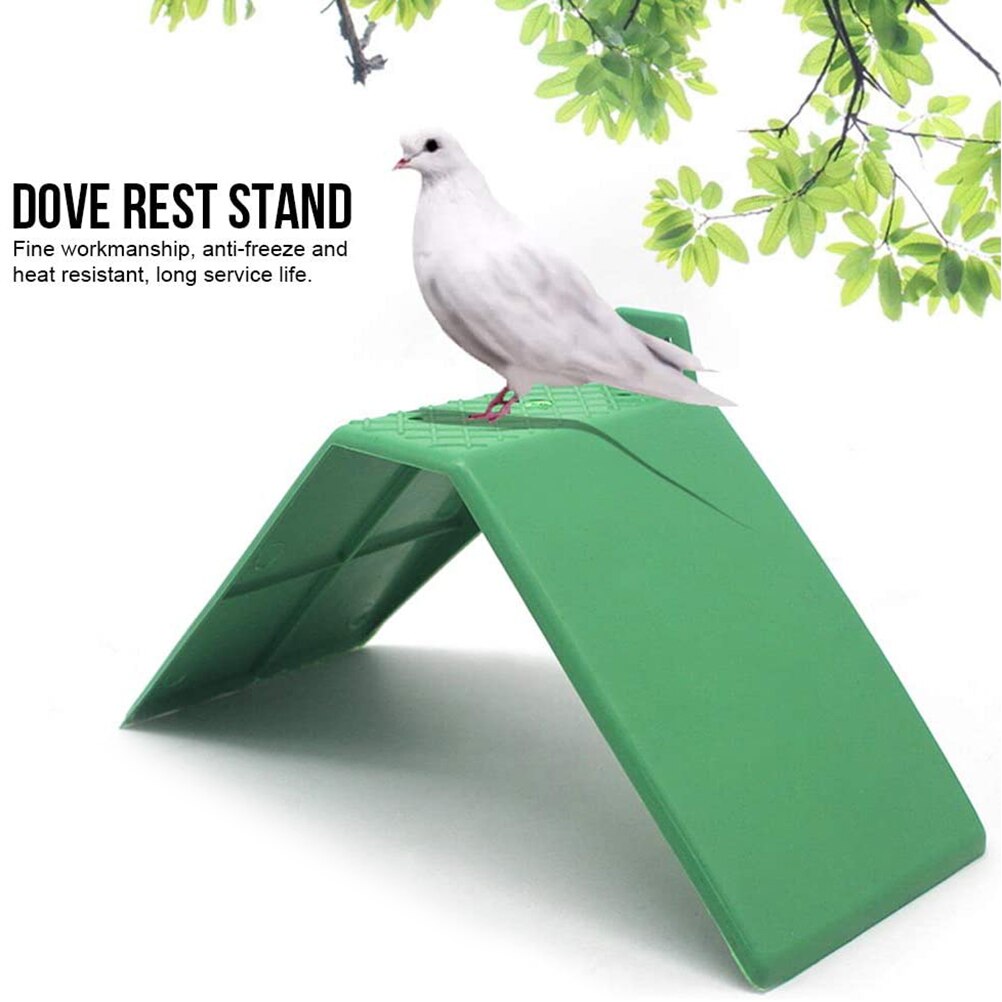 10Pcs Dove Rest Stand Plastic Duiven Vogel Stand Zitstokken Antislip Duif Vogel Baars Vogel Houder Accessoires