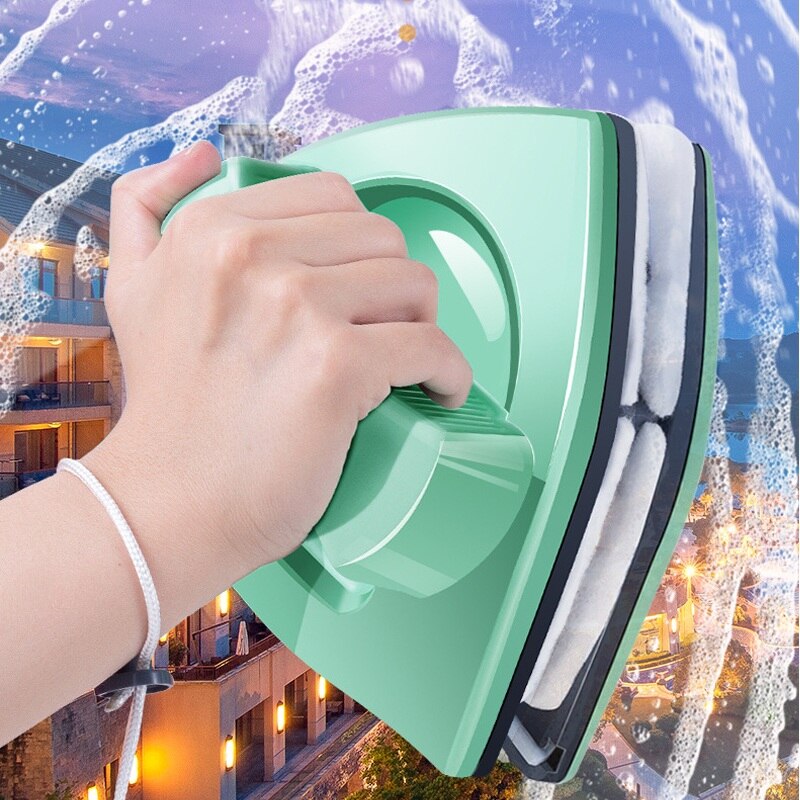 Set For Magnet Window Cleaner Bathroom Clean Double Glazed Glass Windows Brush Cleaning Cleaner Magnetic Handheld Side Windows