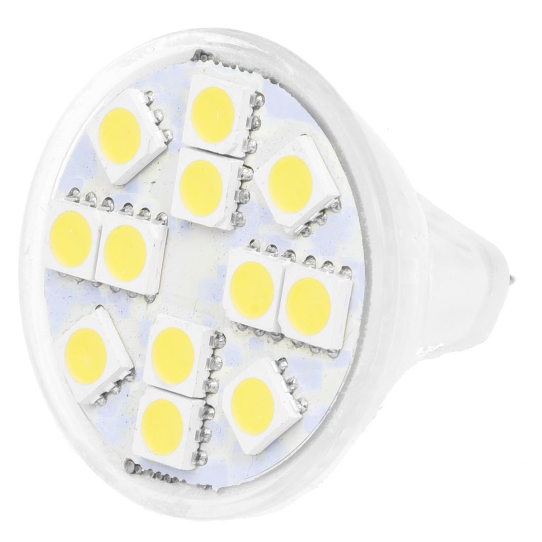 2W MR11 GU4 120-144LM LED Lamp 12 5050 SMD Witte Lamp