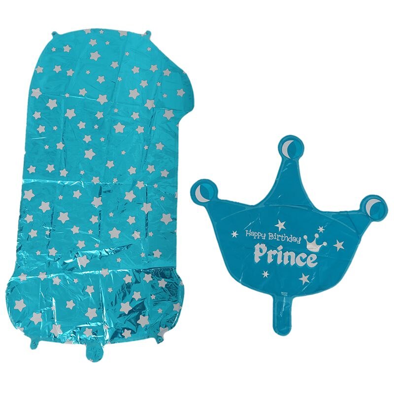 Foil Balloon Number Balloon Latex Balloon Blue Huge Number Balloon Baby Shower Party Kids Birthday Decoration Number 1