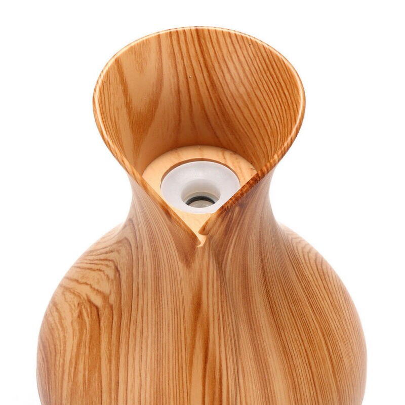 Uiterlijk usb led ultrasone aroma luchtbevochtiger essentiële olie diffuser abs pp prachtige aromatherapie luchtreiniger
