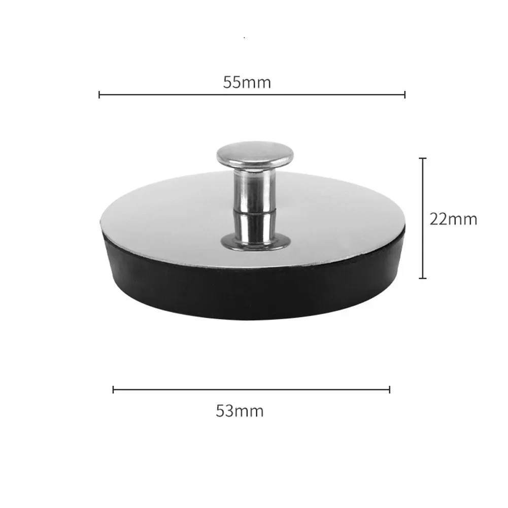 1 STKS Gootsteen Plug Bad Afvoer Stopper Rubber Badkamer Wastafel Rvs Gootsteen Plug Afvoer Plug Badkamer Gereedschap Pisa Deksel: Brons