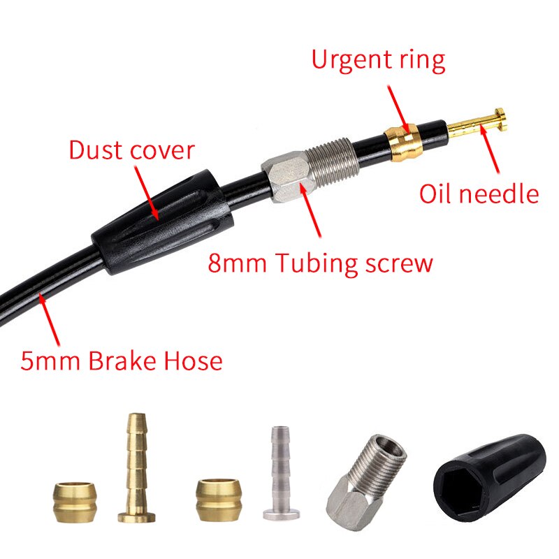 MTB Fahrrad Olive kopf Mountainbike Hydraulische Scheiben Bremse Nadel Einsatz BH90/BH59/SRAM/MAGURA /TEKTRO bremse öl Schlauch Für Shimano