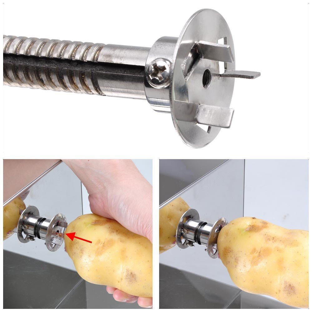 Stainless Steel Tornado Potato Machine Potato Spiral Cutting Machine Potato Cutter Machine /Potato Chips Machine