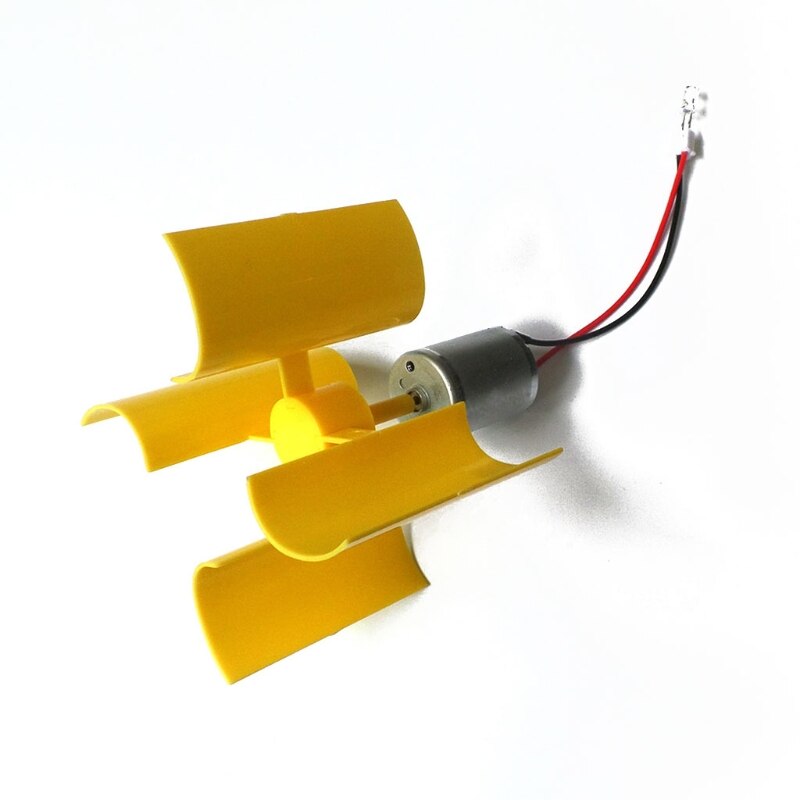 DC 0.1V-5.5V 100-6000RPM Vertical Micro Wind Turbines Used for Testing and Teaching Use Improve the Display Effect