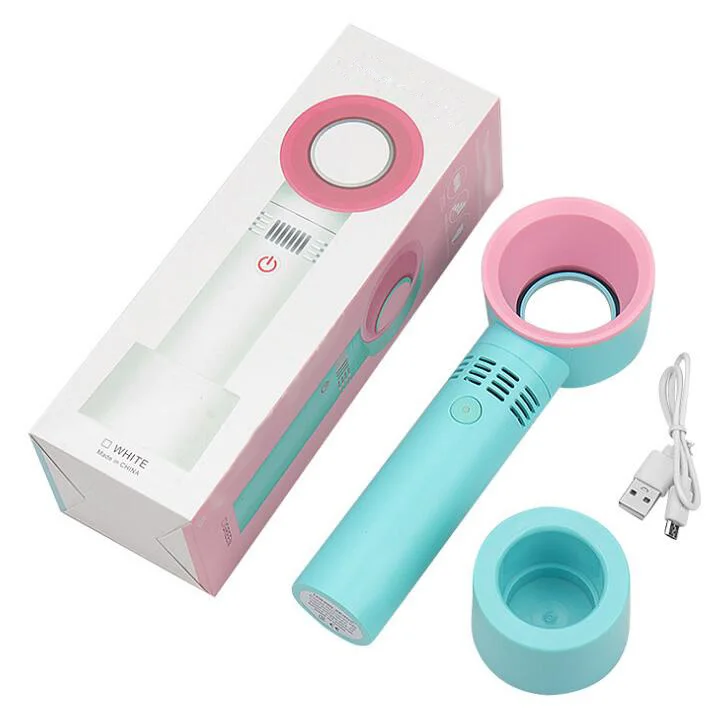 Sèche-cils avec chargeur USB, plante de faux cils, ventilateur sans lame, consommation d'électricité, Machine météo, orgue, outils de maquillage de beauté: Black