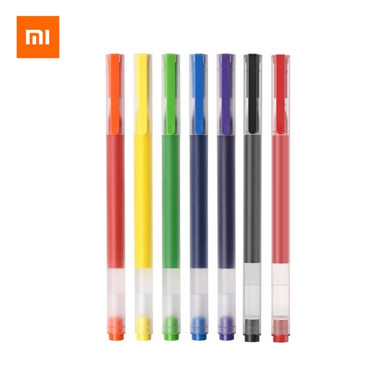 Xiaomi Mijia Ondertekening Pennen Super Duurzaam Kleurrijke Schrijven Teken Pen Mi Pen 0.5Mm Zwitserse Refill Gel Pen Voor School kantoor Tekening