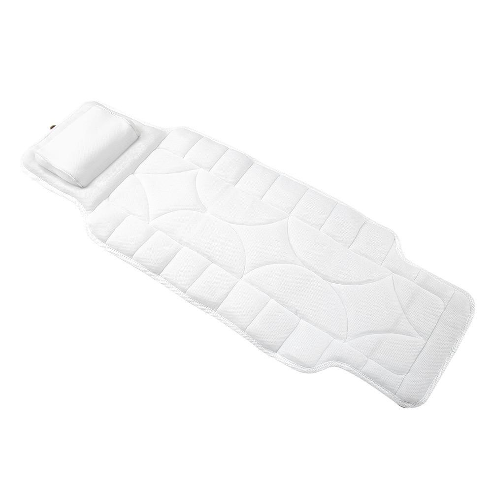 Helkroppspute myk spa-badepute sklisikker badekarmatte luksuspute støtter hodehals badekarmatte baderomstilbehør