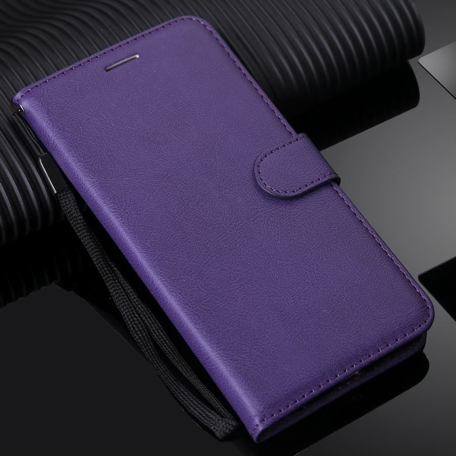 Funda de teléfono de lujo de Color sólido con tapa para Samsung Galaxy A51 A71 S5 marco para monedero de negocios a la con tarjetero y tapa DP06E