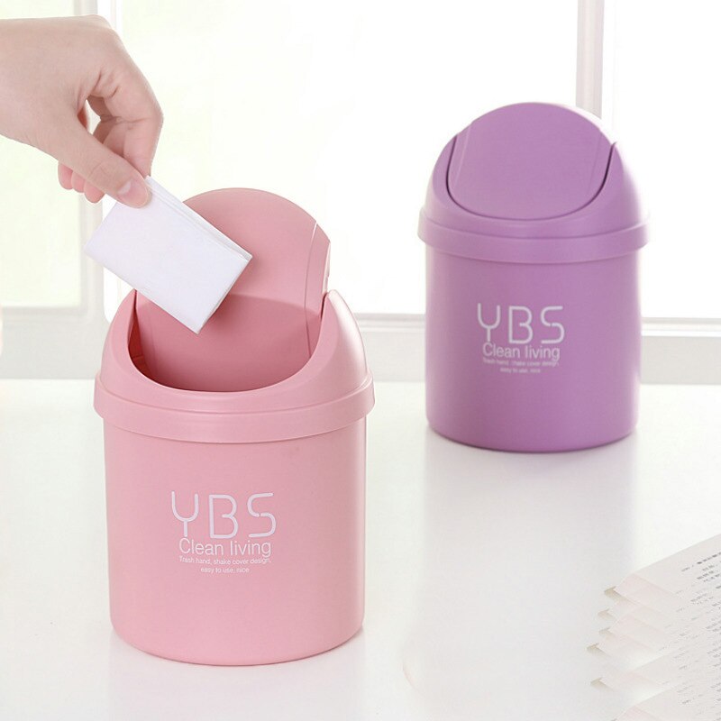 Mini poubelle créative pour bureau, chambre à coucher, salle de bain, cuisine