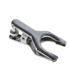 Multi Joint Stainless Steel Lab Clamp Pinch Clip Glass Ball Laboratory Quickfit