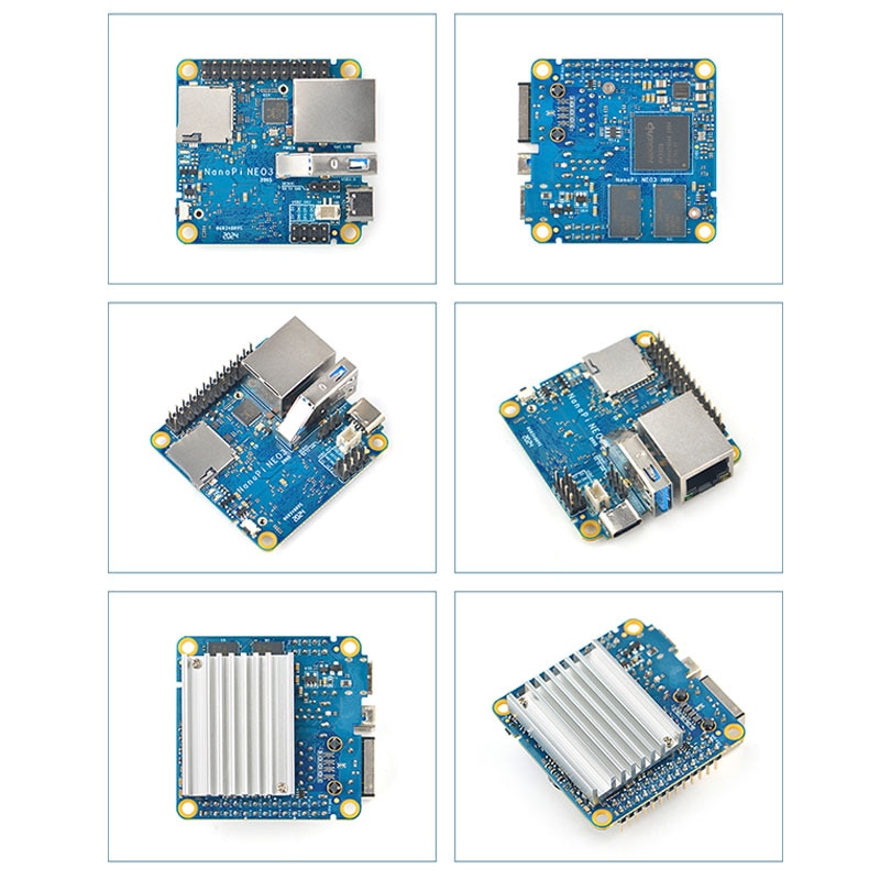 NanoPi NEO3, RK3328 Gigabit Ethernet Hafen 1GB 2GB speicher OpenWrt/LEDE