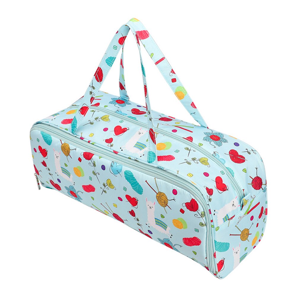 Sac de rangement en laine, sac à tricoter Durable, sacs de rangement portables pour aiguilles à coudre, sac de rangement pour tricoter: EB029