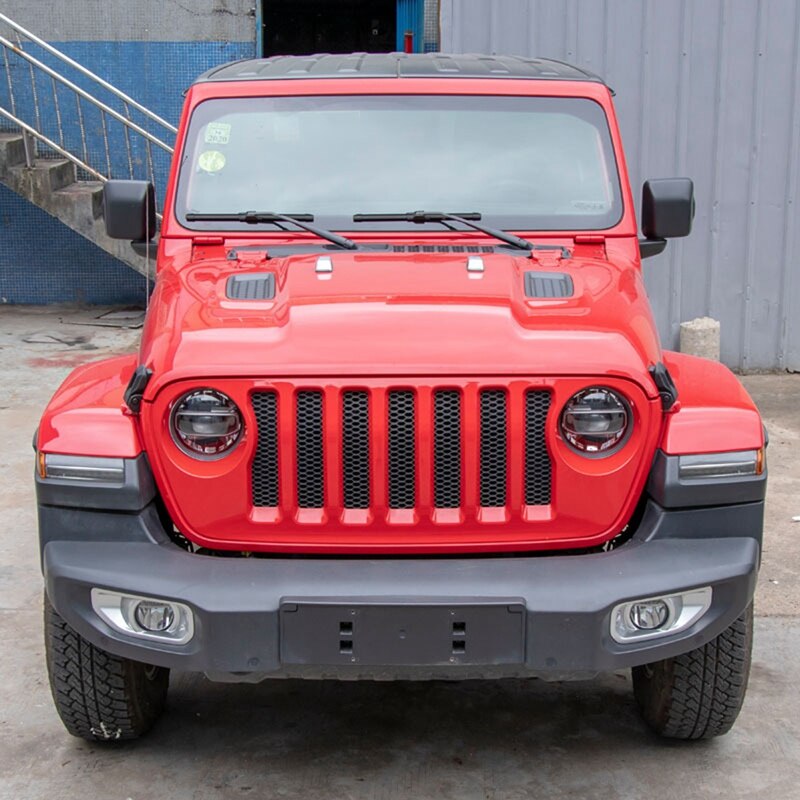 Couvercle de charnière de capot de moteur, décoration, accessoires extérieurs, pour Jeep Wrangler JL gladiateur JT –