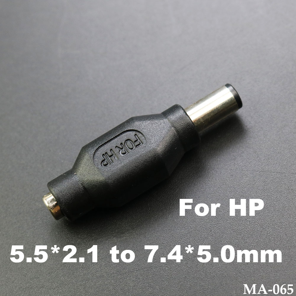1Pc DC Power Adapter 7.4x5.0/4.5x3.0 Male Plug to 5.5x2.1mm Female Jack DC Power Charger Plug For HP Notebook Pc Laptops 5.5*2.1: MULTI