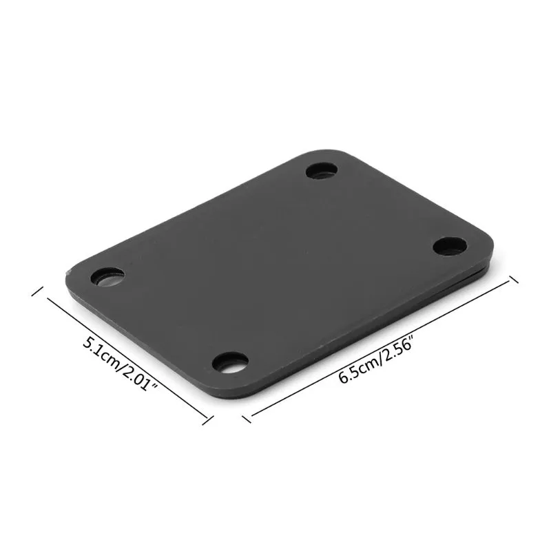 For fender custom shop skruer halstilkoblingsplate gull og krom elektrisk gitar hardware