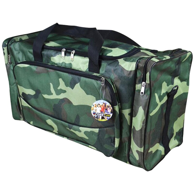 Mannen Reistassen Nylon Waterdichte 3 Kleuren Camouflage Holdall Bag Grote Verpakking Cubes 23.6x12.2x10.6 Inch X098