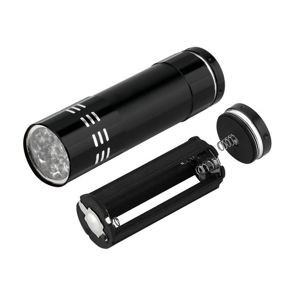 Super Mini lampe torche en aluminium Ultra Violet 9, lumière noire #15