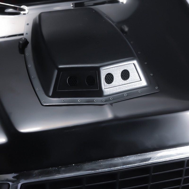 Simuleringshuv insugningsluftinlopp för traxxas ford bronco trx 4 rc sökmotorhuv motorhuv