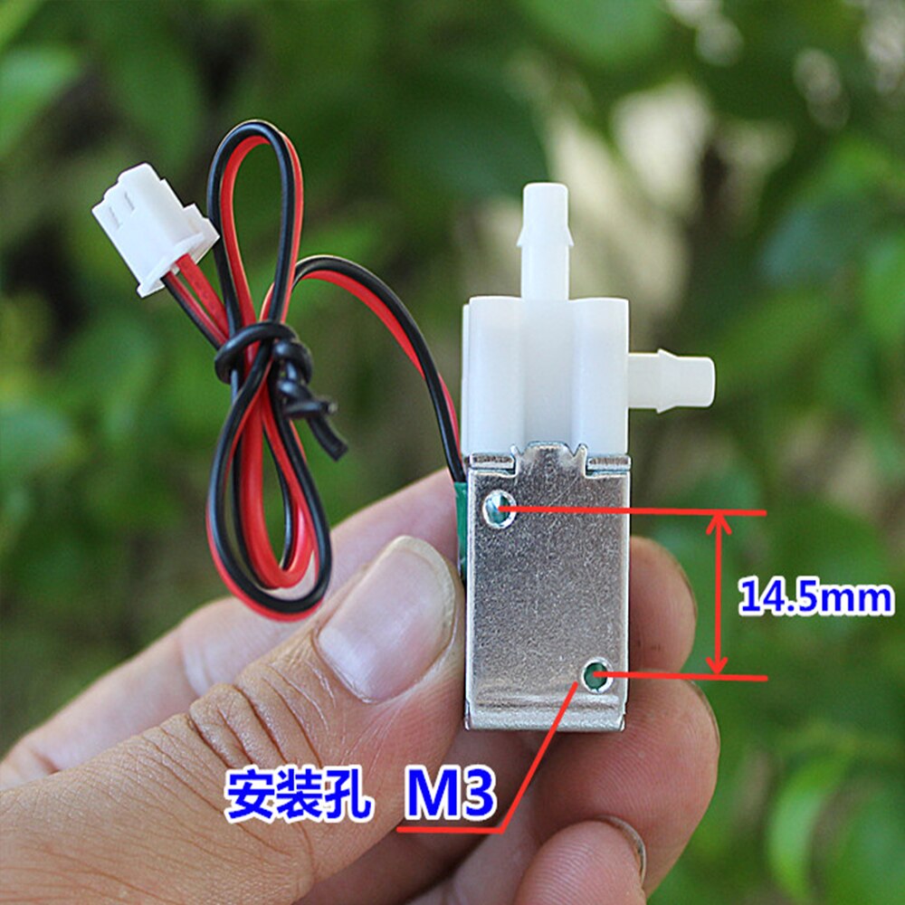 DC 12V normalnie zamknięty N/C sterowanie elektryczne Elektrozawór zniechęcić woda powietrze zawór mikro mini elektryczny zawór odpowietrzający Whosale i DropShip