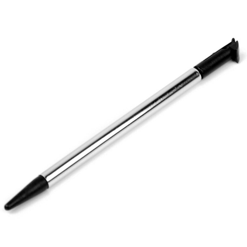 Metal telescopic stylus pen for touchscreen, compatible with new nintendo 3ds
