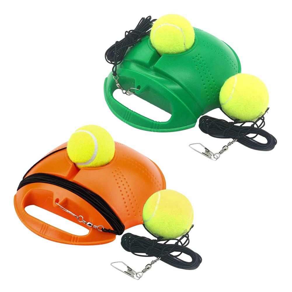 , entrenador de tenis, pelota de rebote de auto-estudio con dispositivo de Entrenamiento de deportes de ejercicio de placa base, equipo de entrenamiento de tenis