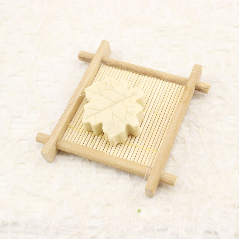 Bambú Natural madera jabón de baño ducha bandeja plato Almacenamiento de titular de Plat bandeja plato Almacenamiento de titular de placa de #40