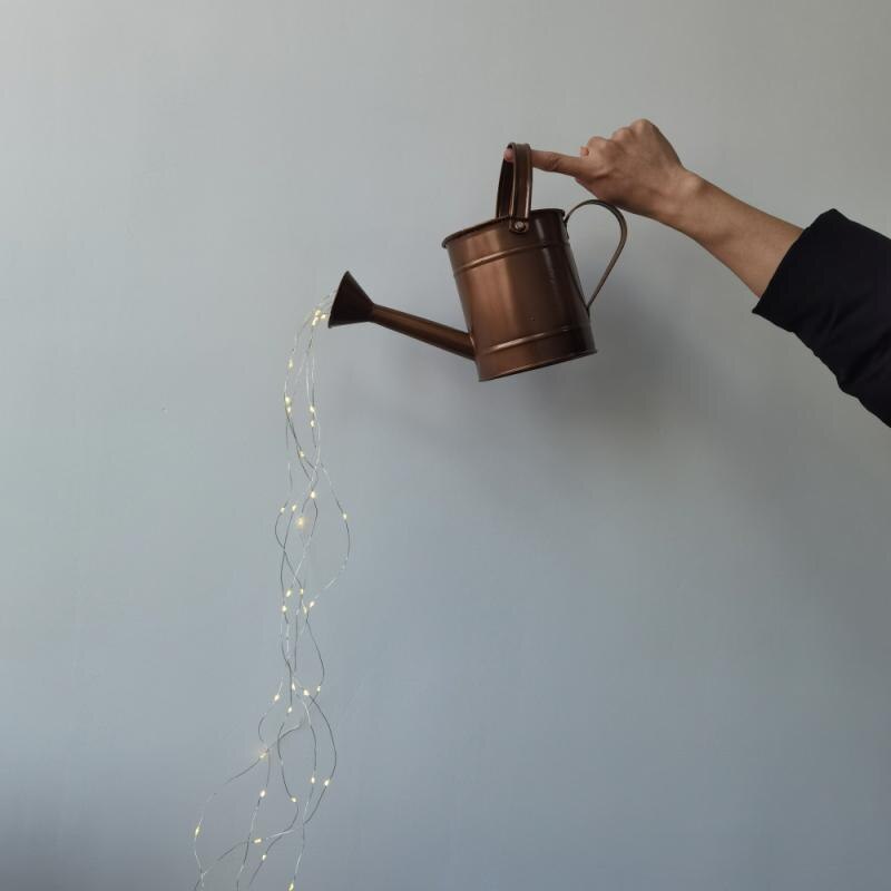 Stern Dusche Kunst Licht Gießkanne Lichter Solar- Wasserfall Lichter Garten Dekoration draussen LED Lampe Hof Romantische Dekoration