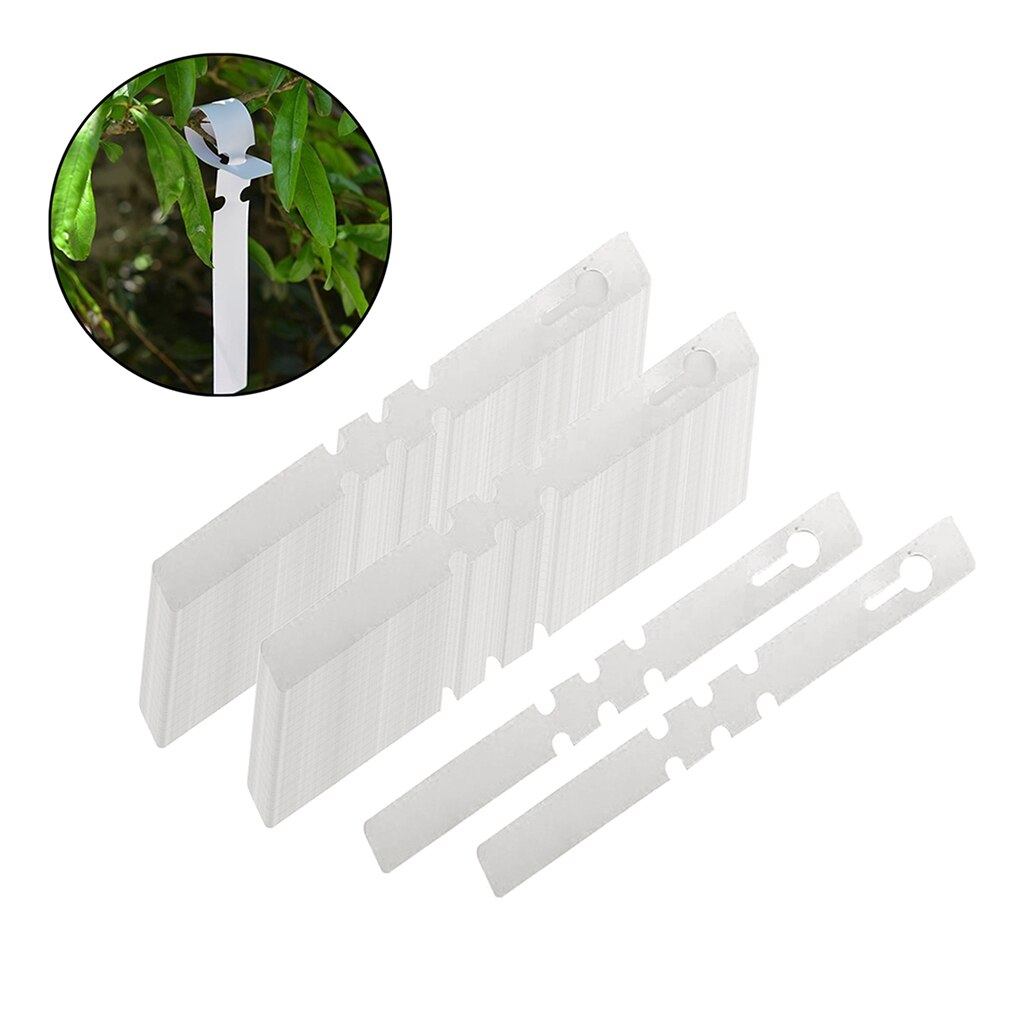 100 Stuks Wit Plastic Plant Boom Tags Kwekerij Lab... – Grandado