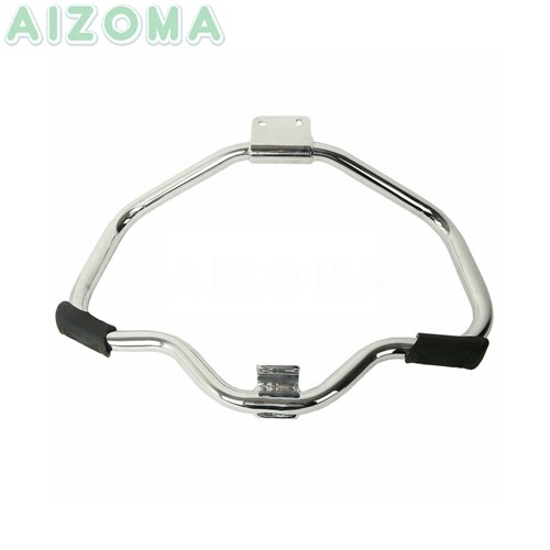Mustache Highway Crash Bar For Harley Sportster XL 1200 883 Iron SuperLow Forty-Eight 2004 Matte Black Engine Guard Bars: Chrome