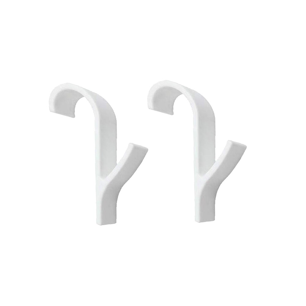 4 o 6 uds de Percha de para climatizada radiador de la toalla de baño gancho soporte colgador de ropa Percha Plegable bufanda Percha blanco
