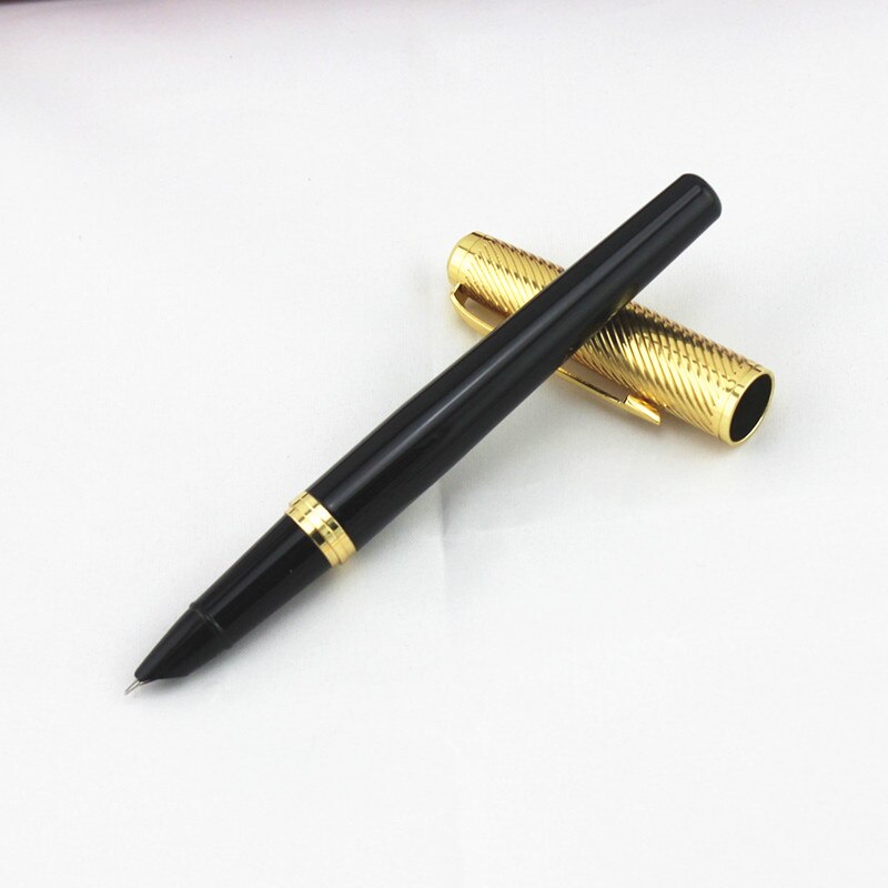 metal school Fountain pen Stationery Office School supplies Classic brand ink pen: J