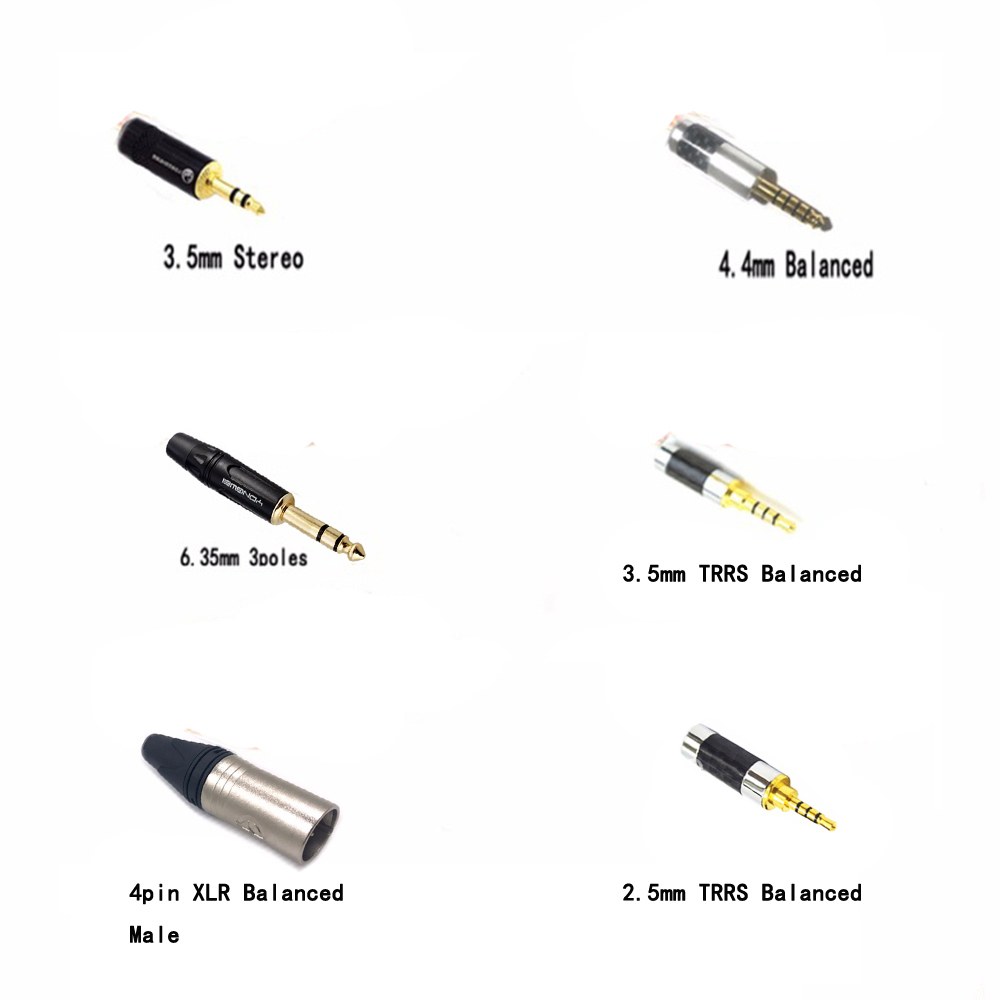 XLR 2,5mm 3,5mm Ausgewogene 16 Ader Kupfer OCC Kopfhörer Kabel Für Sennheiser HD580 HD600 HD650 HDxxx HD660S HD58x HD6xx Kopfhörer