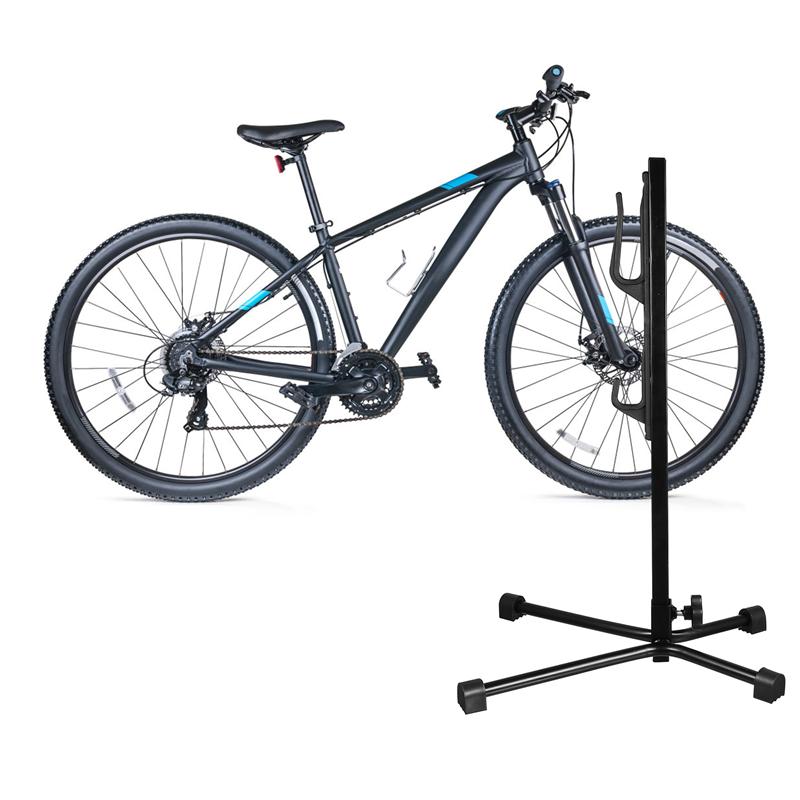 Cykelparkeringsstativ lodret justerbar bøjle cykler parkeringsbeslag
