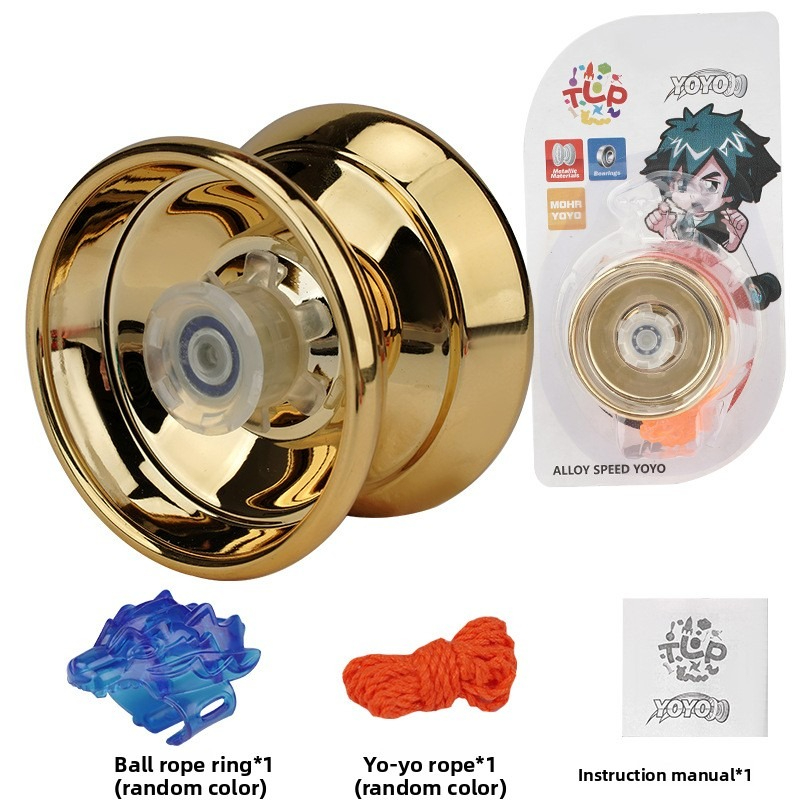 1 set di palline Yoyo professionali per giocare con le dita, dal design elegante, per principianti, idee regalo, leggere e facili da trasportare: BIANCO