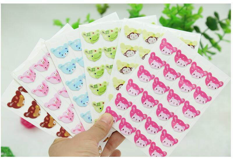Cartoon Leuke Foto Hoek Stickers Voor DIY Baby Fotoalbum of Scrapbook Album 24 stks/vel