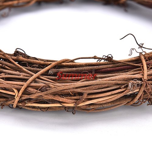 10Cm/15Cm/20Cm Bruiloft Decoratie Kerst Rotan Krans Krans Deur Opknoping Decoratie Jaar